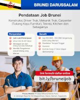 Lowongan Kerja Brunei Darussalam (Laki-Laki dan Perempuan)