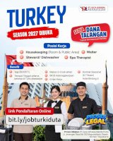 Lowongan Kerja Perhotelan dan Spa Therapist Negara Turki