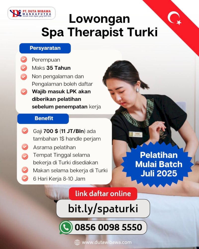 Spa Therapist Turki